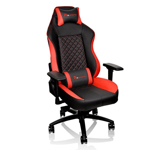 Кресло игровое Tt eSPORTS GT Comfort C500 черный/красный (GC-GTC-BRLFDL-01)