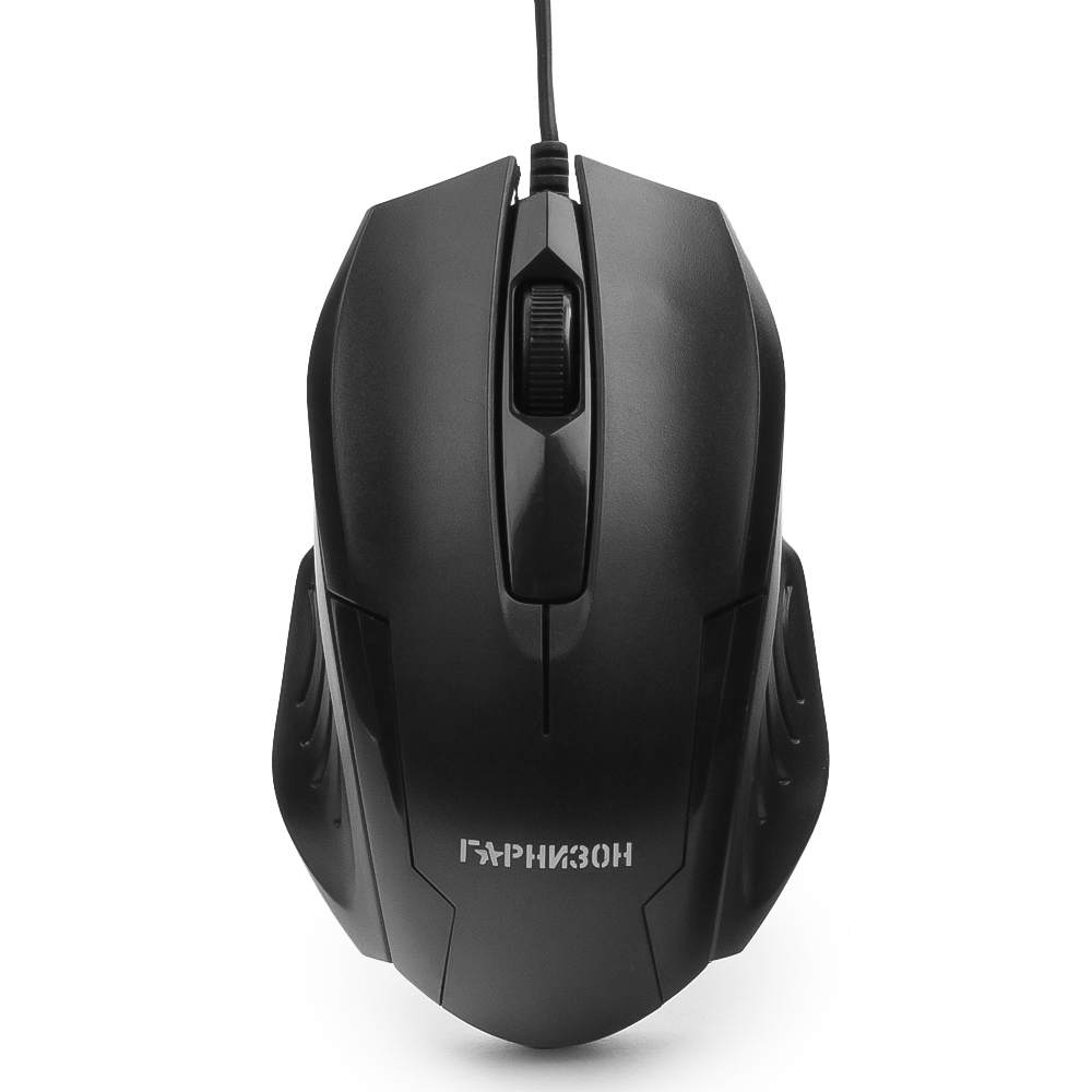 

Мышь проводная Гарнизон GM-110, 800dpi, оптическая светодиодная, USB, черный, GM-110