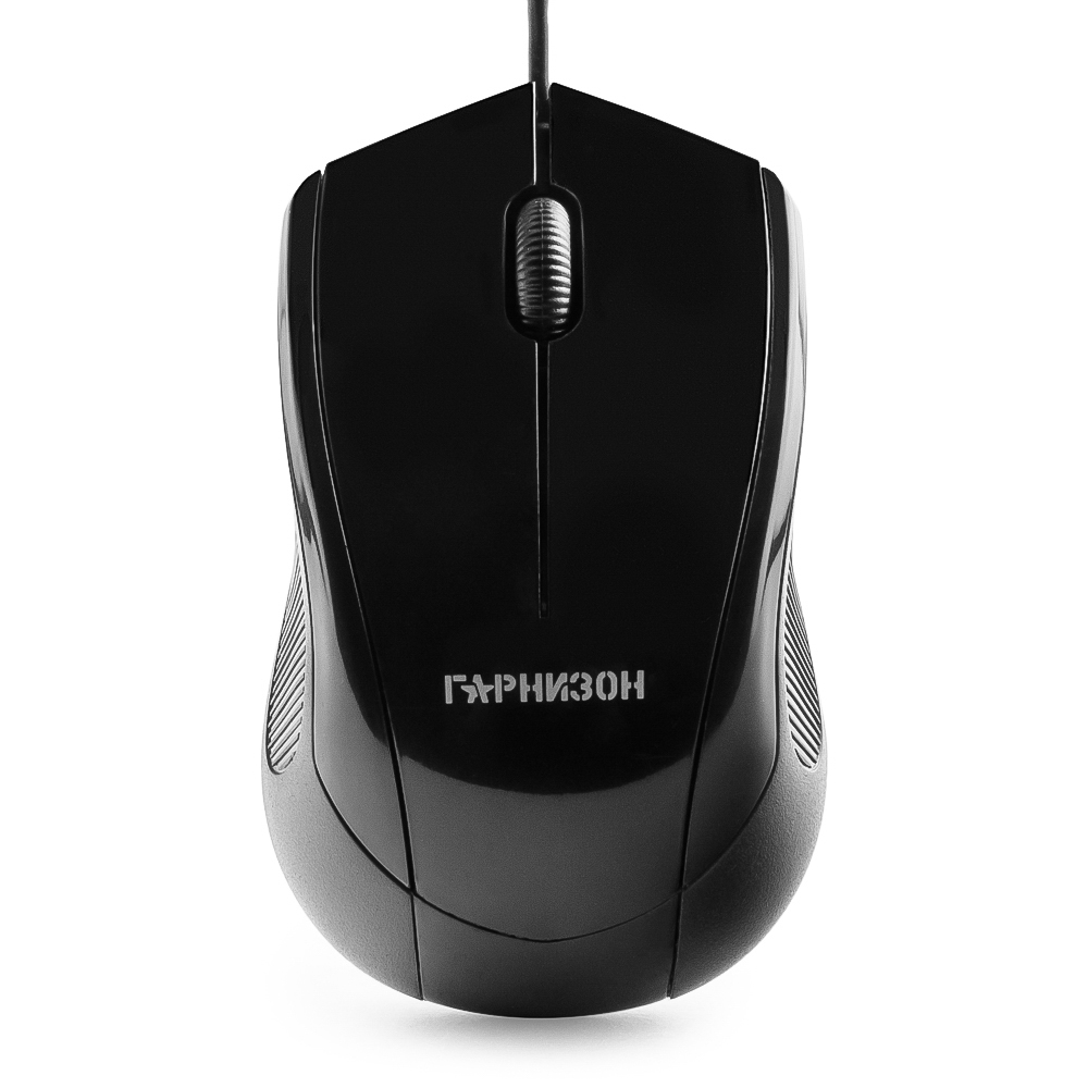 

Мышь проводная Гарнизон GM-200, 1000dpi, оптическая светодиодная, USB, черный, GM-200