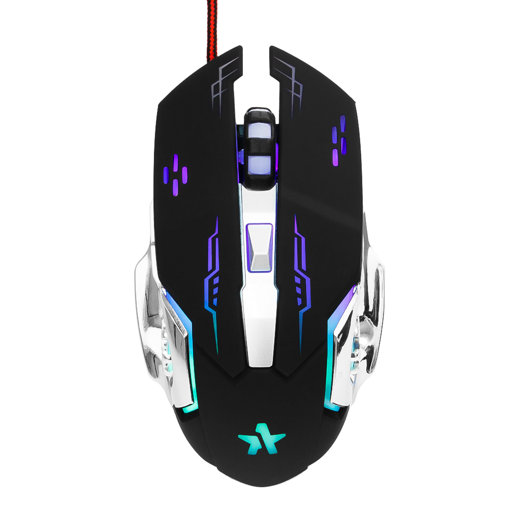 

Мышь проводная Гарнизон GM-710G "Альфард", 2400dpi, оптическая светодиодная, USB, черный, GM-710G