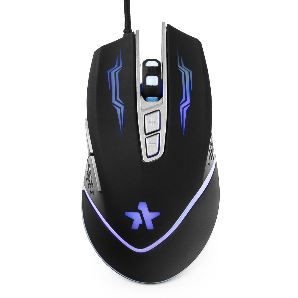 

Мышь проводная Гарнизон GM-730G, 2400dpi, оптическая светодиодная, USB, черный, GM-730G