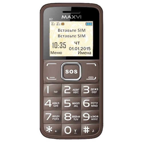 

Мобильный телефон Maxvi B2 1.77", 128x160 TN, 32.8Mb RAM, 32.8Mb Cam, 2-Sim, 1200mAh, красный, B2