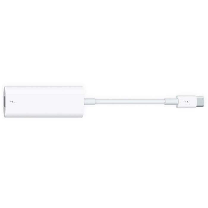 Адаптер питания ноутбука сетевой Apple Thunderbolt 3 (USB-C) to Thunderbolt 2 Adapter (MMEL2ZM/A)