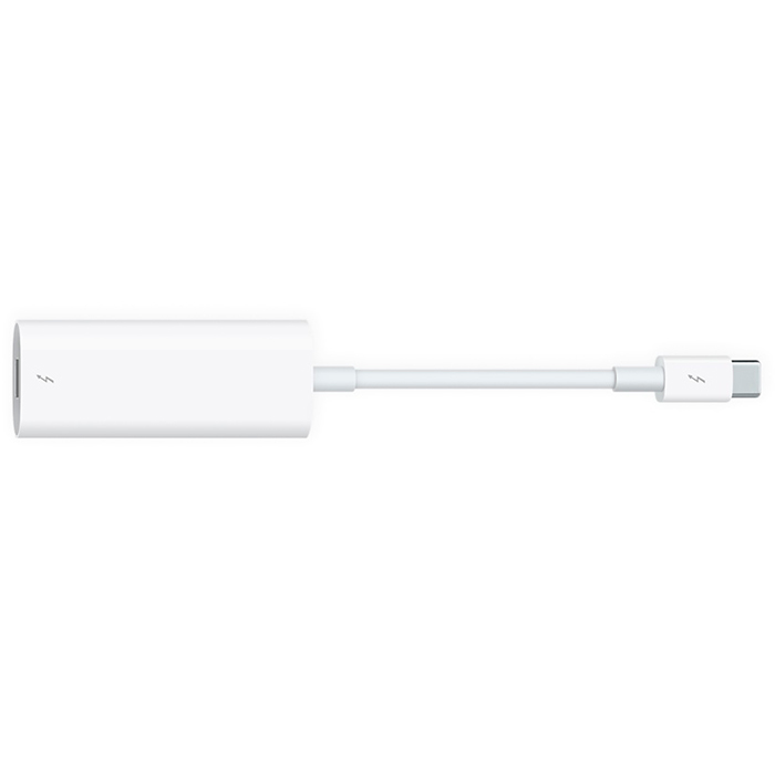 

Адаптер питания ноутбука сетевой Apple Thunderbolt 3 (USB-C) to Thunderbolt 2 Adapter (MMEL2ZM/A), MMEL2ZM/A