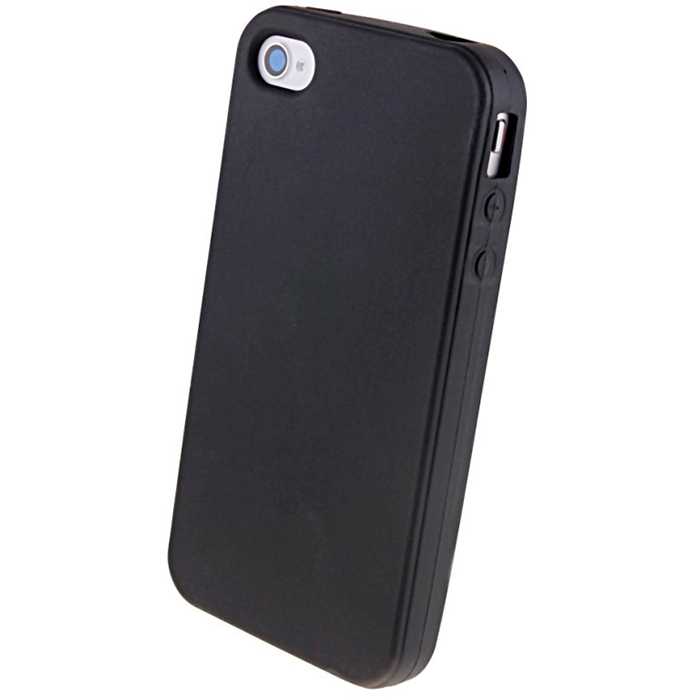 

Чехол-накладка Activ Mate для телефона Apple iPhone 4/4S силикон, черный (20229)