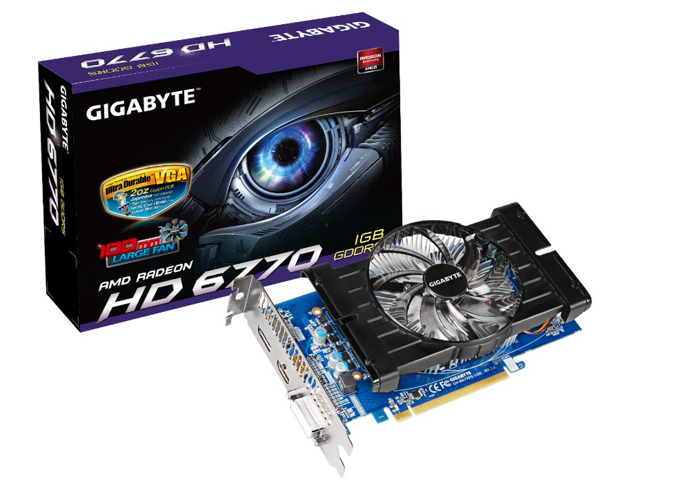 Amd 6700 series характеристики. Видеокарта Gigabyte GV-r557oc-1gi. Видеокарта Gigabyte 6770. Gigabyte HD 6770 1gb. Gigabyte Radeon HD 6770.