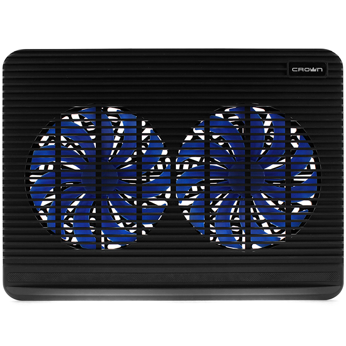 

Охлаждающая подставка для ноутбука 17" CROWN CMLC-1101, вентилятор: 110, 2xUSB, пластик, металл, черный (CMLC-1101), CMLC-1101