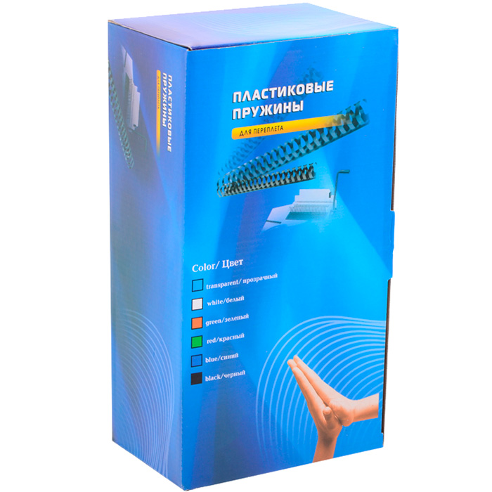 Пружины для переплета 8 мм, 31-50 листов, Office Kit