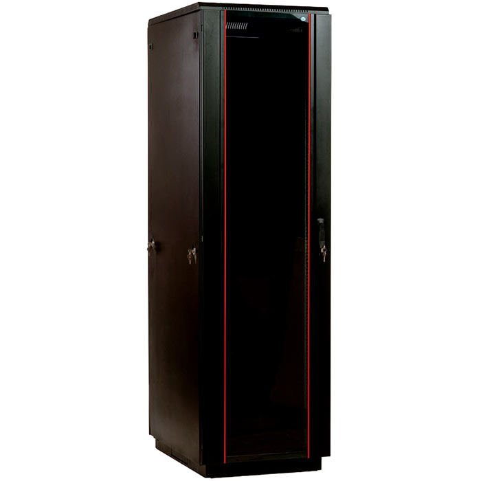 

Шкаф телекоммуникационный напольный 42U 600x1000 мм, стекло, черный, разборный, ЦМО ШТК-М-42.6.10-1ААА-9005 (30144532900), ШТК-М-42.6.10-1ААА-9005