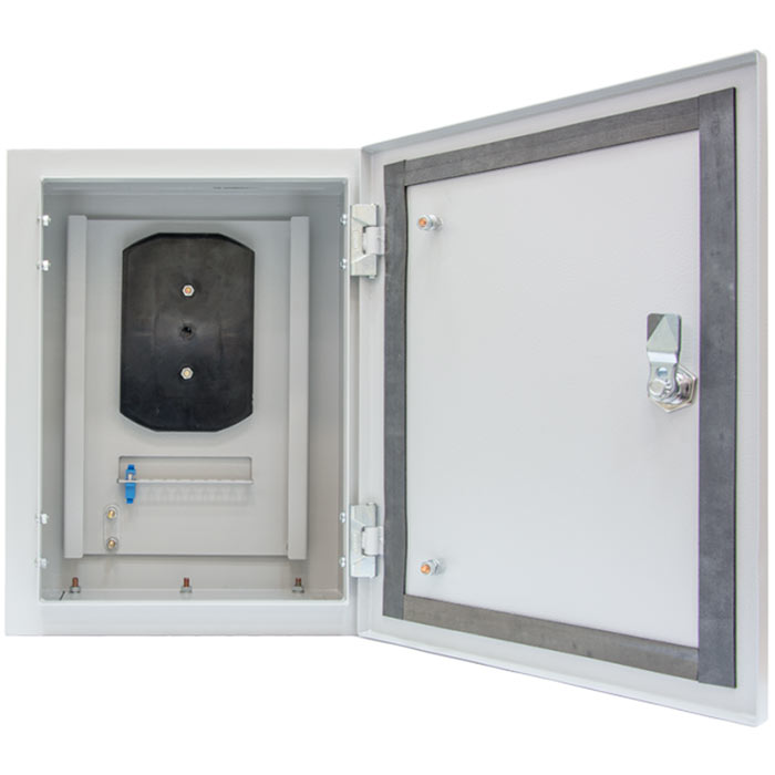 Шкаф телекоммуникационный настенный 8U 400x300 мм, металл, серый, в сборе, SNR SNR-OWC-403020-S