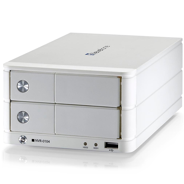 

Сетевой видеорегистратор (NVR) LevelOne NVR-0104, каналов: 4, до 120 кадров/с, отсеков HDD: 2, IP, Белый, NVR-0104