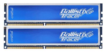Память DDR3 DIMM 4Gb (2x2Gb) 1600MHz Crucial Ballistix Tracer BL2KIT25664TB1608