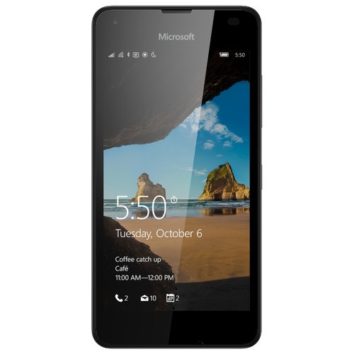 Смартфон Microsoft Lumia 550 4.7" 1280x720, IPS, MSM8909, 1Gb RAM, 8Gb, 3G/LTE, WiFi, BT, 2xCam, 1-Sim Nano, 2100mAh, W10, черный б/у, после ремонта (пересборка) потертости царапина на дисплее, потертости на задней крышке, правый верхний угол крышки замятие, скол, полный комплект