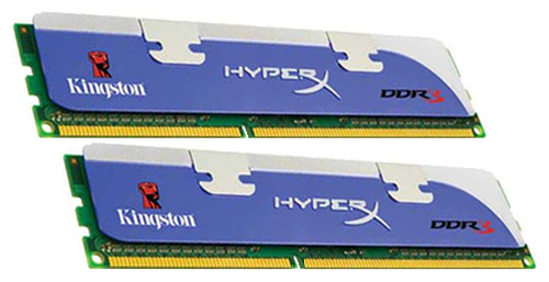 Память DDR3 DIMM 4Gb (2x2Gb) PC10660 1333MHz Kingston (KHX1333C7AD3K2/4G)