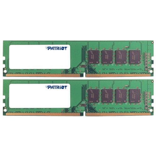 

Комплект памяти DDR4 DIMM 8Gb (2x4Gb), 2133MHz, CL15, 1.2 В, Patriot Memory, Signature (PSD48G2133K), PSD48G2133K