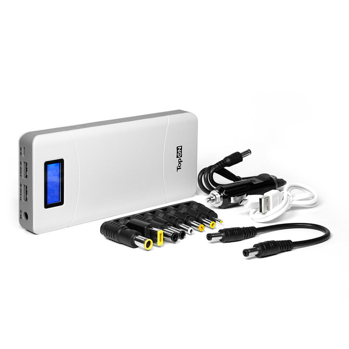 

Портативный аккумулятор (Powerbank) TopON TOP-T72/W, 18000 мА·ч, 2xUSB, 2.1А, QC, белый, TOP-T72/W