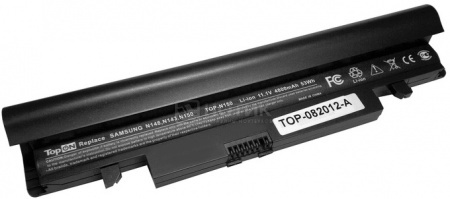 Аккумуляторная батарея TopON для Samsung N143/N145/N148/N150/N350 Series, 11.1V 4400mAh, PN:AA-PB2VC6B/AA-PB3VC3B/AA-PB3VC6B/AA-PL2VC6B/AA-PL2VC6B/E (TOP-N150)