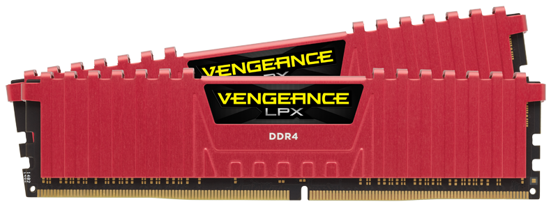 Комплект памяти DDR4 DIMM 8Gb (2x4Gb), 3200MHz Corsair (CMK8GX4M2B3200C16R)