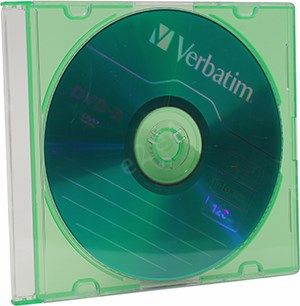 Диск Verbatim DVD-R, 4.7Gb, 16x, Slim Case, 1 шт