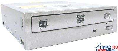 Привод DVD-RW Lite-On DH-20A3H LightScribe, IDE, серебристый, Bulk