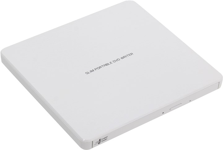 

Внешний привод DVD-RW LG, USB 2.0, белый, Retail (GP60NW60), GP60NW60