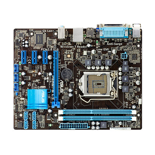 Материнская плата ASUS P8H61-M LX, Socket1155, Intel H61, mATX