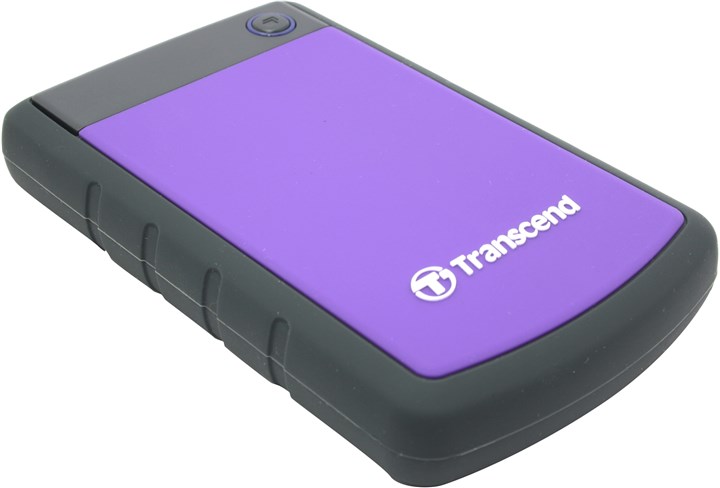 Внешний жесткий диск (HDD) Transcend TS1TSJ25H3P 1Tb, фиолетовый