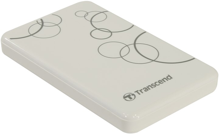 

Внешний жесткий диск (HDD) Transcend 1Tb StoreJet 25A3, 2.5", USB 3.1, белый (TS1TSJ25A3W), TS1TSJ25A3W