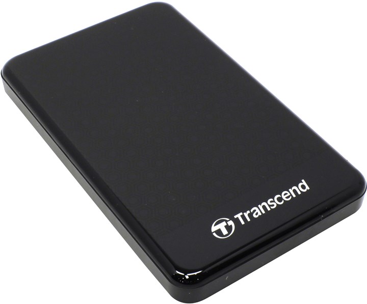 Внешний жесткий диск (HDD) Transcend TS1TSJ25A3K 1Tb, 2.5", черный