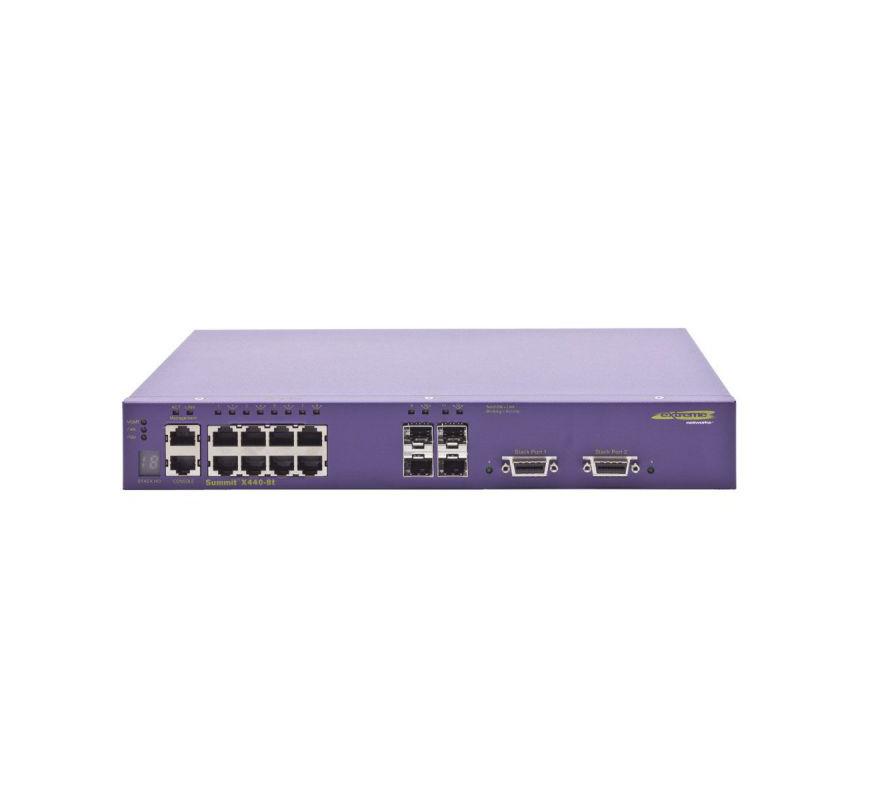 

Коммутатор Extreme Networks Summit X440-8t, управляемый, кол-во портов: 8x1 Гбит/с, кол-во SFP/uplink: SFP 4x1 Гбит/с, установка в стойку (16501), X440-8t