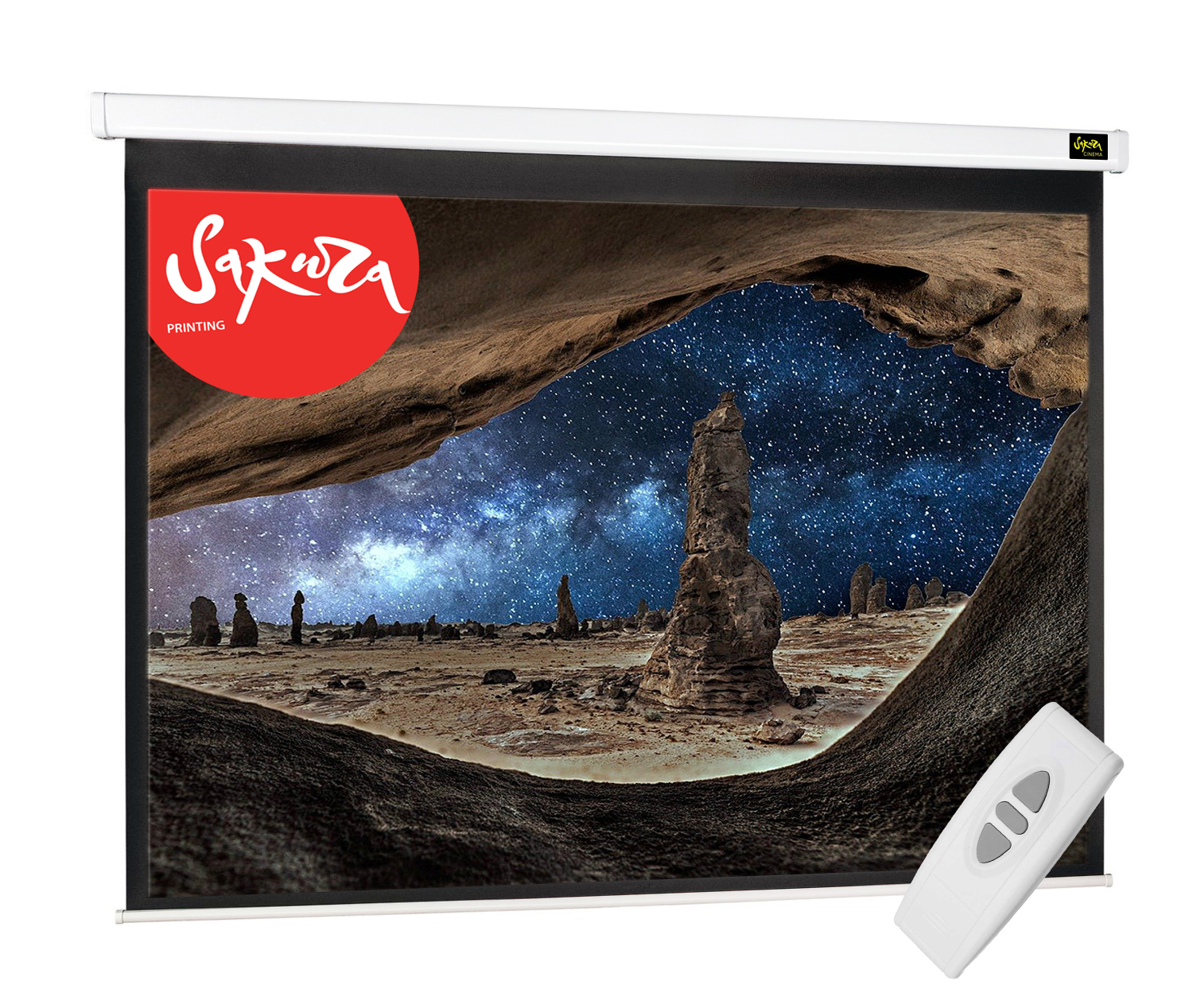 

Экран для проектора настенно-потолочный моторизованный Sakura-Printing Motoscreen Pro, 120", 16:9, 266x150см, белый матовый (SCPSM-266X150FG), SCPSM-266X150FG