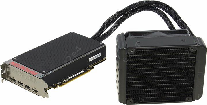 Видеокарта GIGABYTE 4Gb HBM (GV-R9FURYX-4GD-B)
