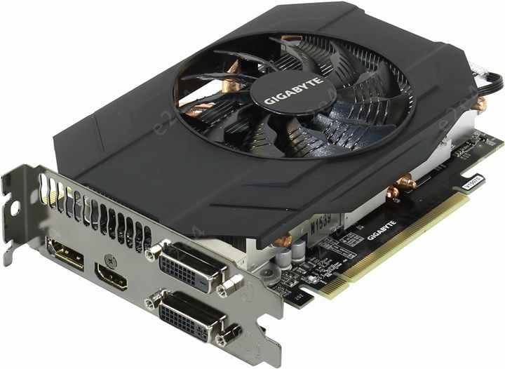 Видеокарта GIGABYTE GeForce GTX960 4Gb DDR5, 128bit, PCI-E, 2DVI, HDMI, DP, Retail (GV-N960IXOC-4GD)