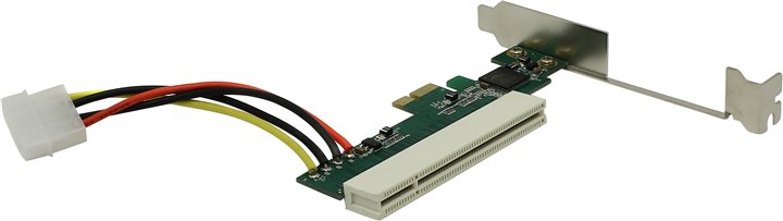 Переходник PCI-Ex1(M)-PCI(F), Espada, 0.1m, molex (EPCIF-PCIM4pAd)
