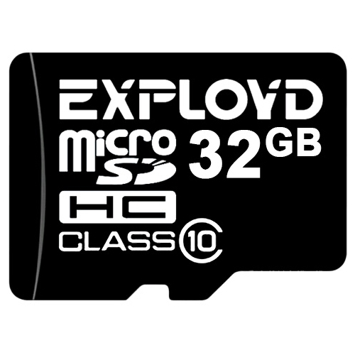 Карта памяти 32Gb microSDHC EXPLOYD Class 10