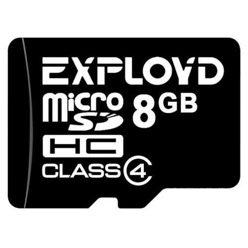 Карта памяти 8Gb microSDHC EXPLOYD Class 4