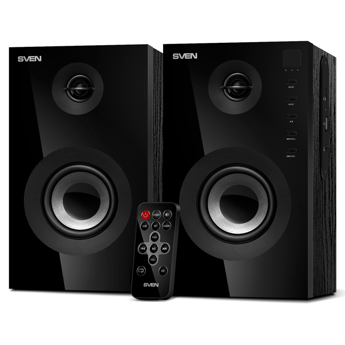 

Акустика 2.0 SVEN SPS-615, 20 Вт, USB, SD, Bluetooth, черный, SPS-615
