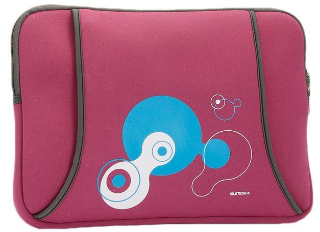 

14" Сумка Sumdex NUN-824MH неопрен, розовая, Розовый, NUN-824