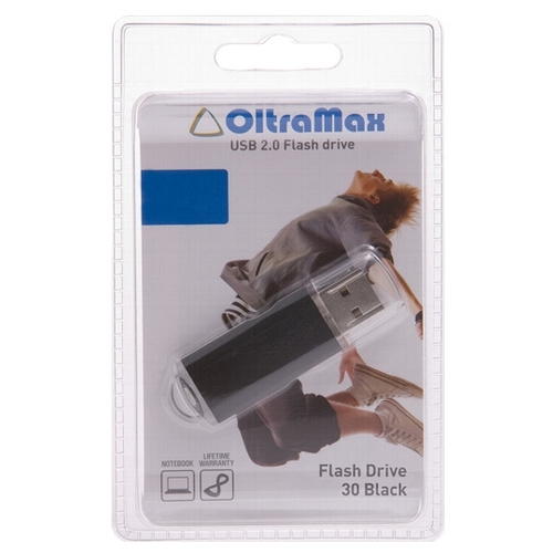 

Флешка 64Gb USB 2.0 OltraMax 30, черный (OM064GB30-В), 30