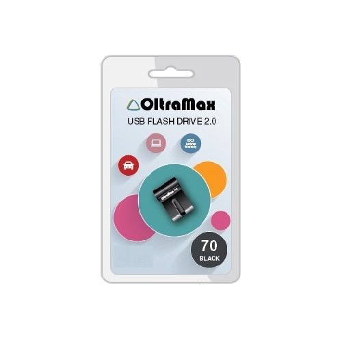 

Флешка 16Gb USB 2.0 OltraMax 70, черный (OM-16GB-70-Black), 70