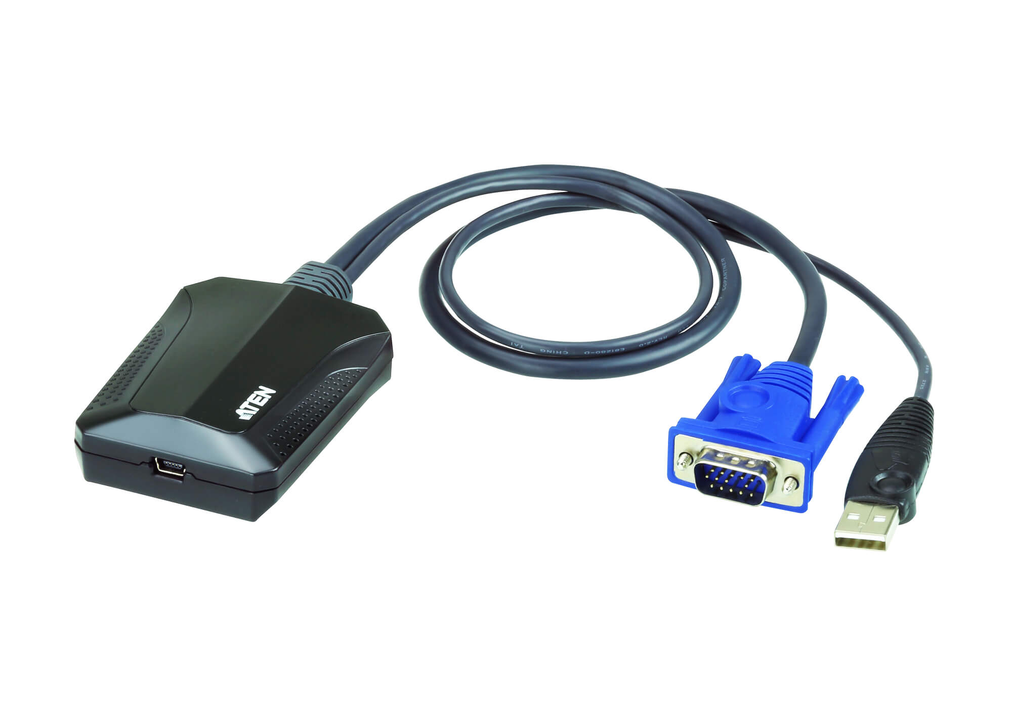 

Адаптер консоли ATEN CV211, USB(AM)/USB(AM)+HD-DB15(M) (CV211-AT), CV211