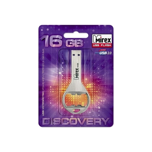 

Флешка 16Gb USB 2.0 Mirex BOTTLE OPENER, серебристый (13600-DVRBOP16), BOTTLE OPENER