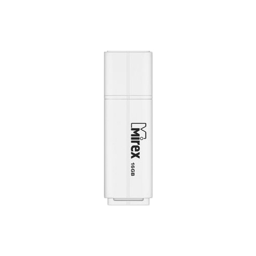 

Флешка 16Gb USB 2.0 Mirex Line, белый (13600-FMULWH16), Line
