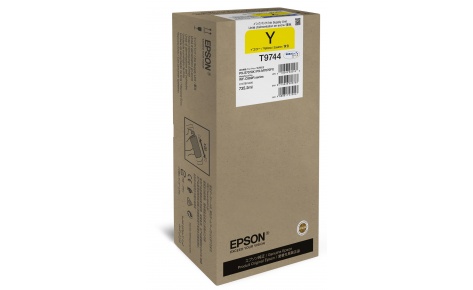 

Чернила Epson C13T974400, 735 мл, желтый, оригинальные для Epson WorkForce Pro WF-C869RDTWF, C13T974400