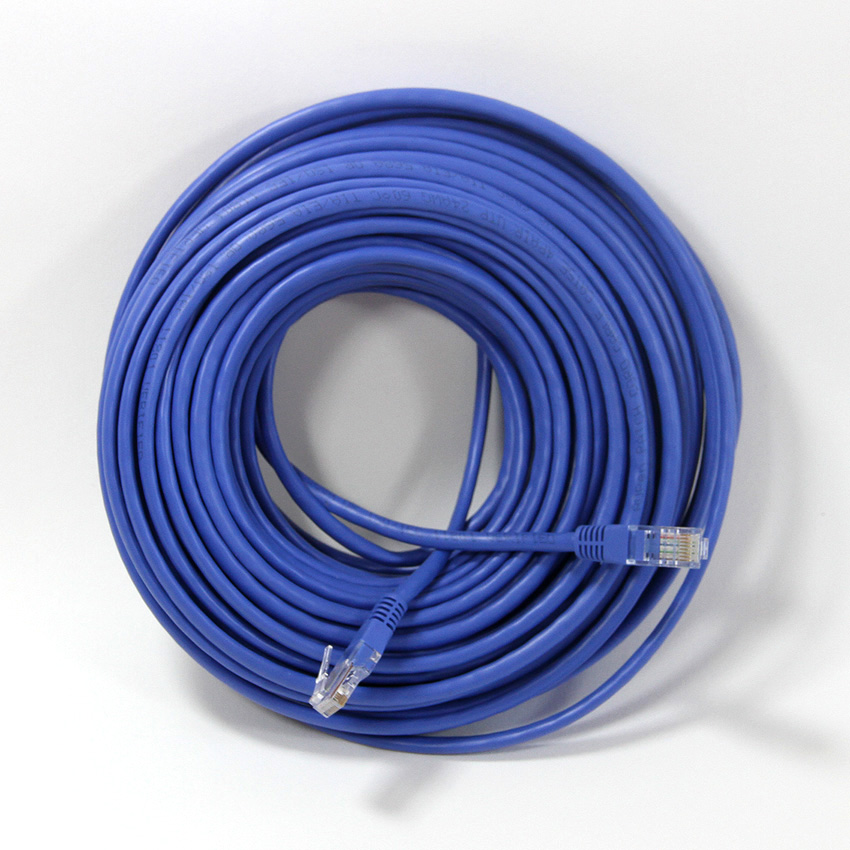 

Патч-корд UTP кат.5e, 20м, RJ45-RJ45, синий, Aopen (ANP511_20M_B), ANP511_20M_B