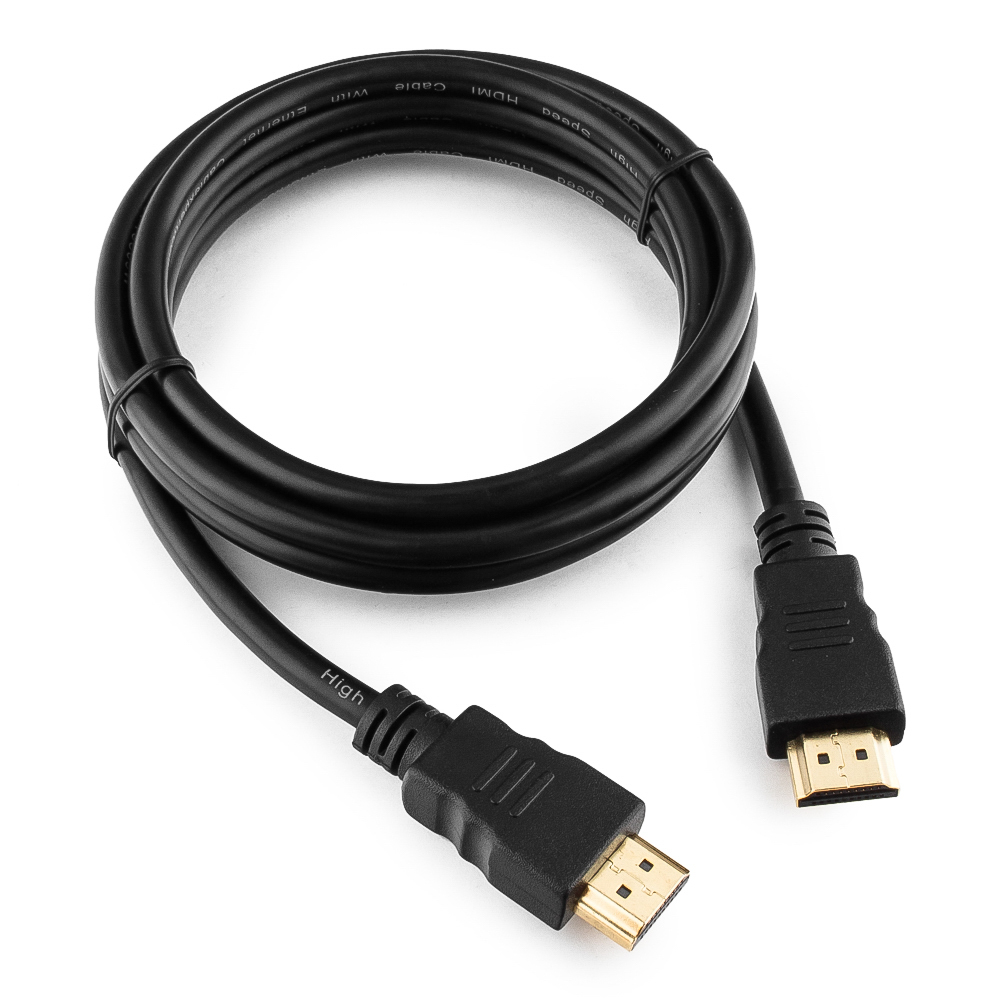 

Кабель HDMI(19M)-HDMI(19M) v2.0, 1.8 м, черный Cablexpert