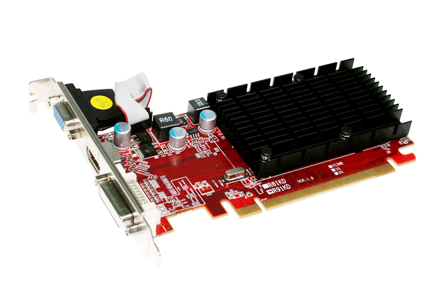 Видеокарта PowerColor ATI Radeon HD 5450 (AX5450 1GBK3-SHEV4)