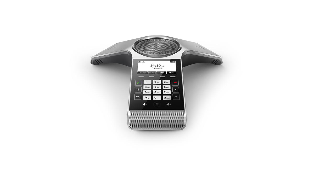Конференц-телефон Yealink CP920, монохромный дисплей, PoE, серебристый