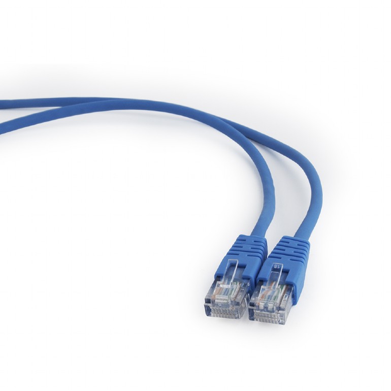 

Патч-корд UTP кат.5e, 0.5м, RJ45-RJ45, синий, Cablexpert (PP12-0.5M/B), PP12-0.5M/B
