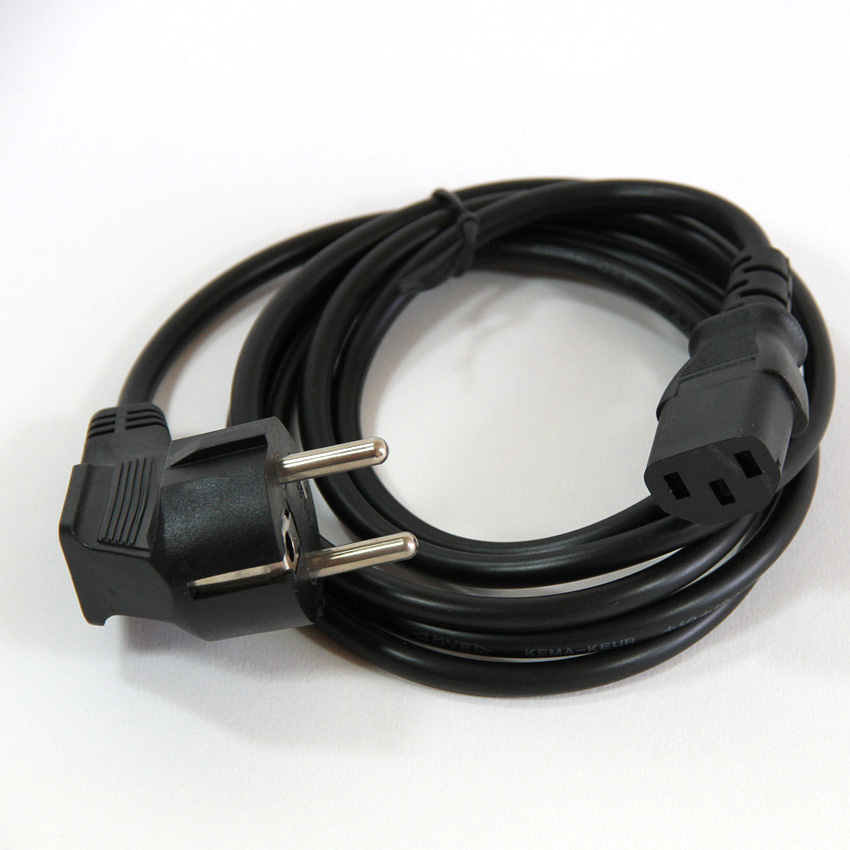 

Кабель питания Schuko (Euro)(M)-IEC-320-C13, 1.8м, черный VCOM (CE021-CU0.5-1.8M)